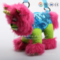 China custom made plush hot water bag & plush backpack unicorn